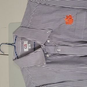 CLEMSON Mens XXXL Cutter and Buck long sleeve button down